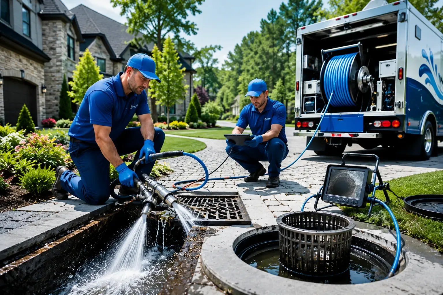 Local outdoor drain cleaning professionals in Glasgow, DE