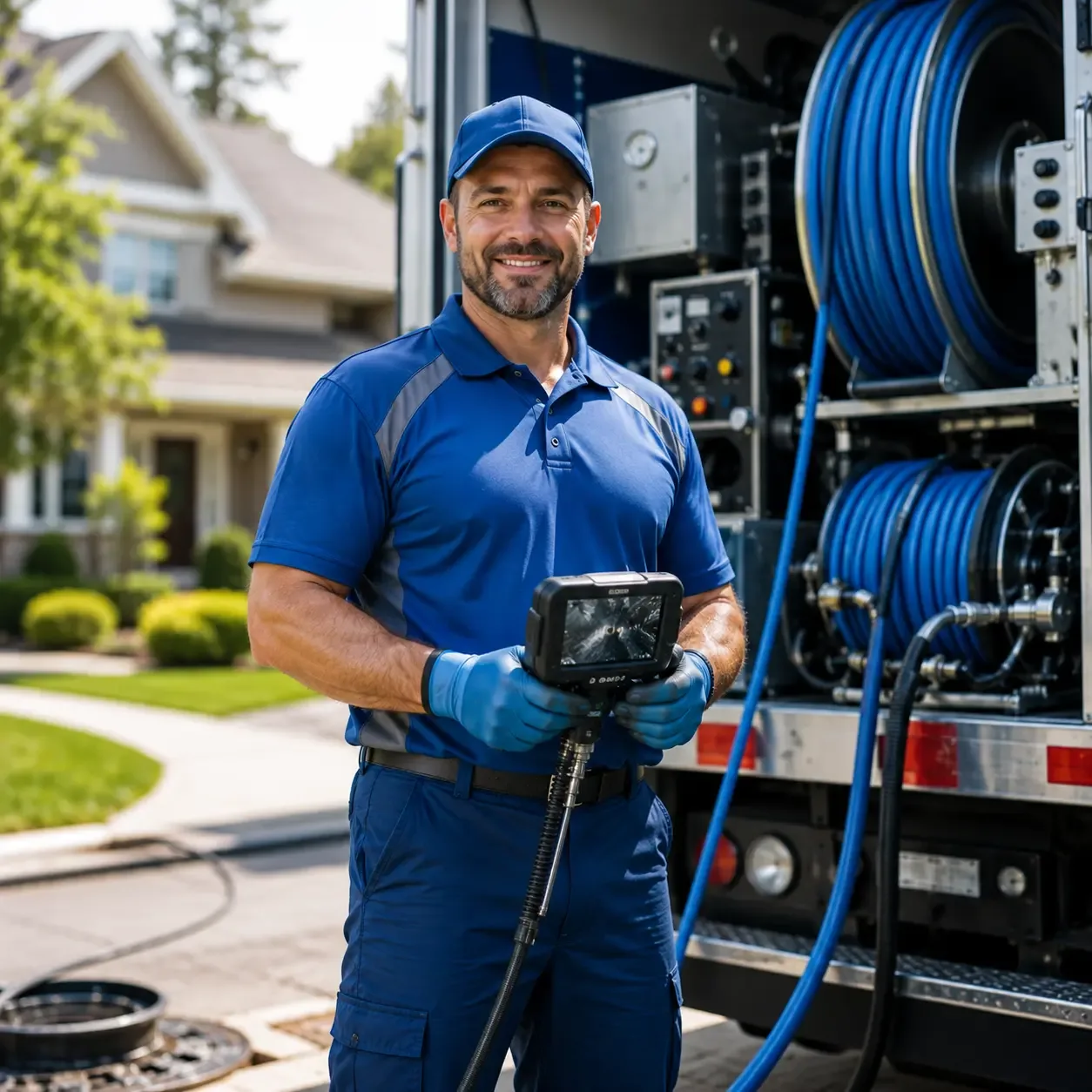 Local outdoor drain cleaning specialists in Glasgow, DE